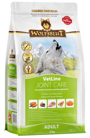Wolfsblut Dog VetLine Joint Care - indyk i bataty 2kg