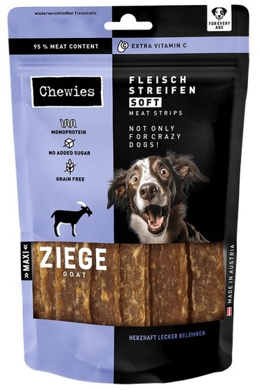 Chewies Meat Strips Soft Maxi Koza 150g