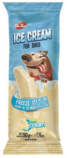 Dr.Zoo Ice Cream lody dla psów - cream 50g