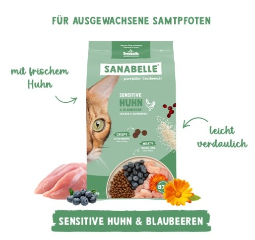 Sanabelle Adult Sensitive Huhn 400g