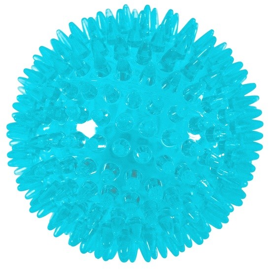 Zolux Zabawka TPR POP Piłka z kolcami 8cm turkusowa [479070TUR]