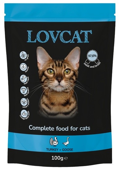 Lovcat Best Turkey & Goose saszetka 100g