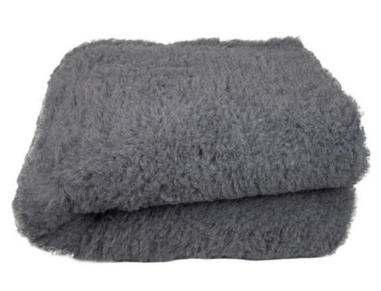 BUBA Dry Bed Legowisko bez antypoślizgów  28mm 50x37cm szare z zielonym...