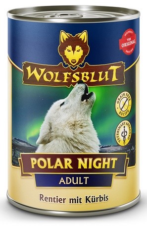Wolfsblut Dog Polar Night - renifer i dynia puszka 395g