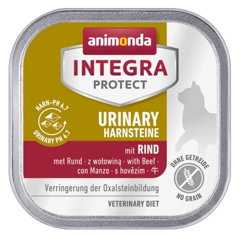 Animonda Integra Protect Urinary Harnsteine Oxalate dla kota - z wołowiną...