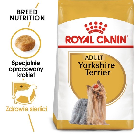 Royal Canin Yorkshire Terrier Adult karma sucha dla psów dorosłych rasy...