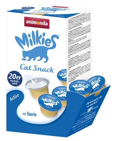 Animonda Kot Milkies Active 20x15g
