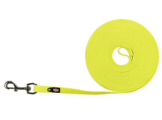 Trixie Easy Life Smycz do tropienia M-XL 10m/17mm odblaskowa żółty neonowy...