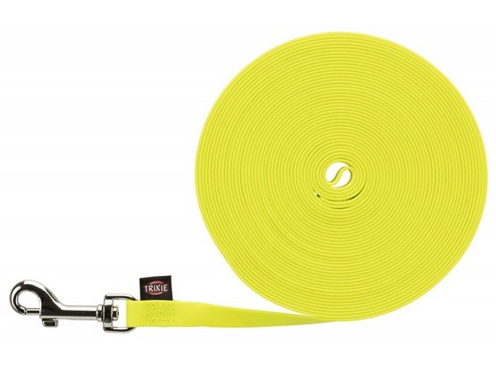 Trixie Easy Life Smycz do tropienia M-L 10m/13mm odblaskowa żółty neonowy...
