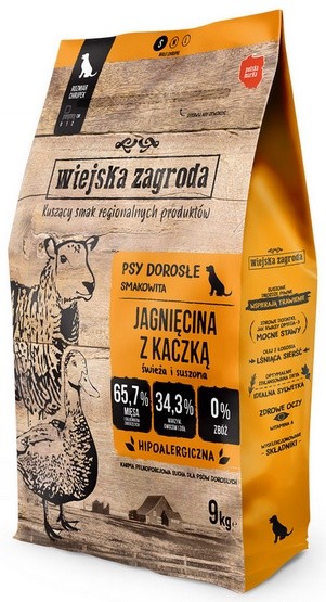 Wiejska Zagroda Jagnięcina z kaczką S 9kg