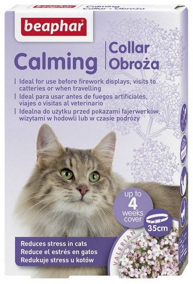 Beaphar Calming Collar Cat - obroża relaksacyjna dla kotów
