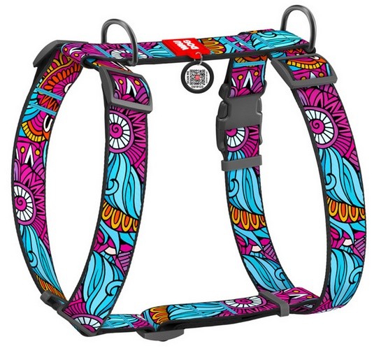 Collar WauDog Nylon szelki H Lato XL 35mm