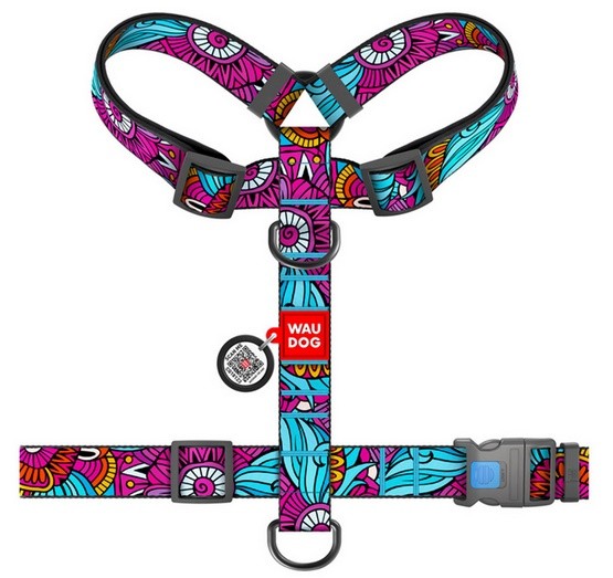 Collar WauDog Nylon szelki H Lato XL 35mm