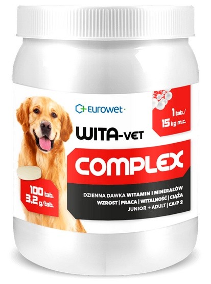 Wita-Vet Complex CA P 2 3,2g 100 tabl.