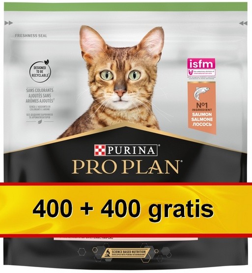 Purina Pro Plan Cat Adult Sterilised Vital Functions Łosoś 800g (400+400g...