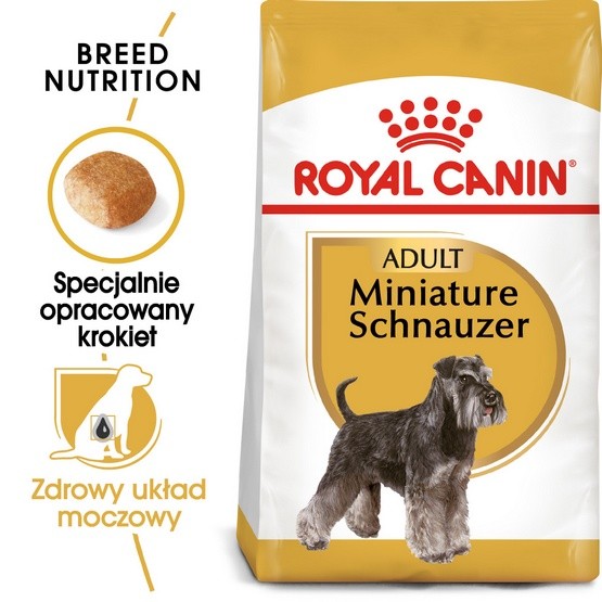 Royal Canin Miniature Schnauzer Adult karma sucha dla psów dorosłych rasy...