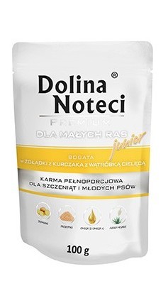 Dolina Noteci Premium Pies Junior Żołądki kurczaka i wątróbka cielęca...
