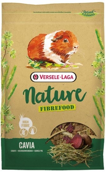 Versele-Laga Fibrefood Cavia Nature wysokobłonnikowy pokarm dla świnki...
