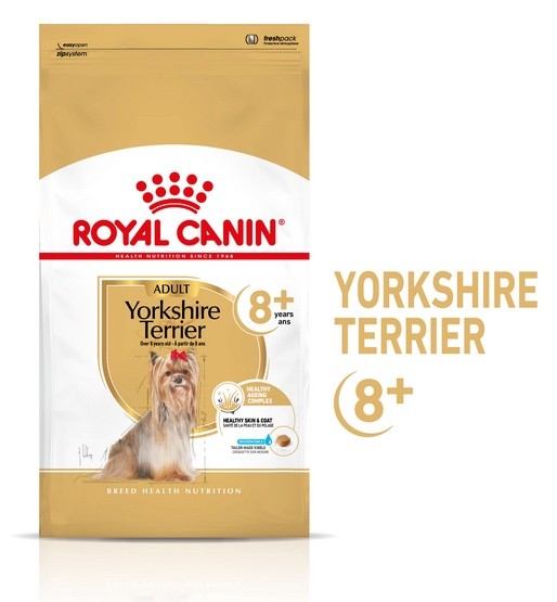 Royal Canin Yorkshire Terrier Adult 8+ karma sucha dla psów starszych rasy...