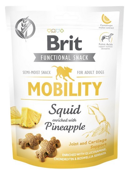 Brit Functional Snack Mobility Squid 150g