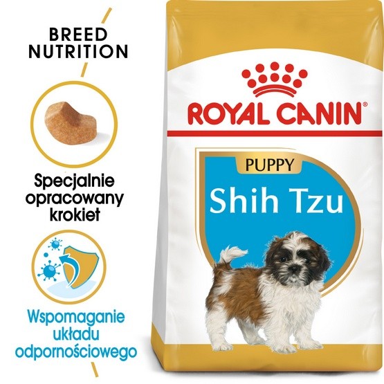 Royal Canin Shih Tzu Puppy karma sucha dla szczeniąt do 10 miesiąca, rasy...