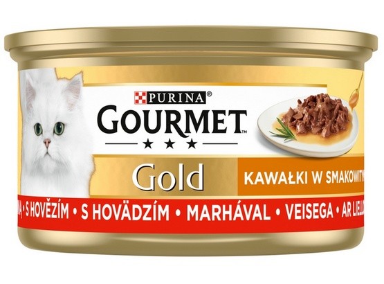 Gourmet Gold Sauce Delight Wołowina 85g