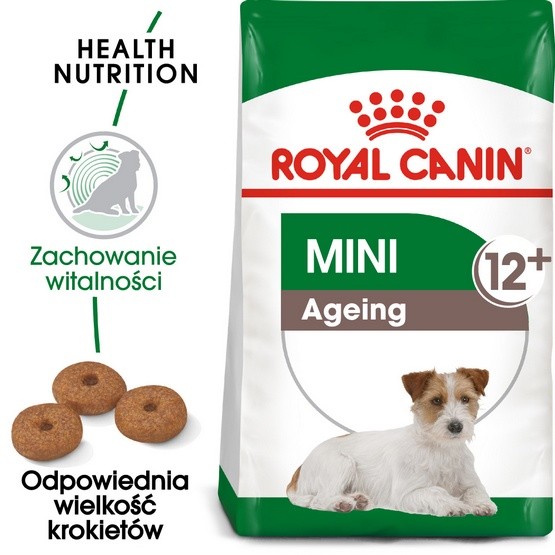 Royal Canin Mini Ageing 12+ karma sucha dla psów dojrzałych po 12 roku życia,...