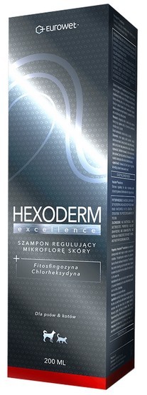 Hexoderm Excellence - szampon regulujący mikroflorę skóry z fitosfingozyną i...