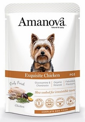 Amanova Dog Adult Exquisite Chicken - kurczak saszetka 300g [P03]