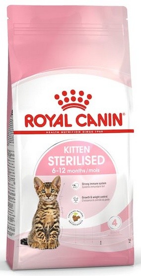 Royal Canin Kitten Sterilised karma sucha dla kociąt od 4 do 12 miesiąca...