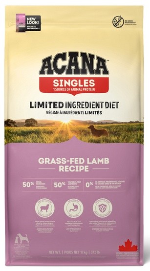 Acana Singles Grass-Fed Lamb 17kg