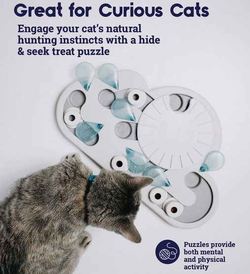 Nina Ottosson Cat Rainy Day Puzzle & Play - gra edukacyjna dla kotów