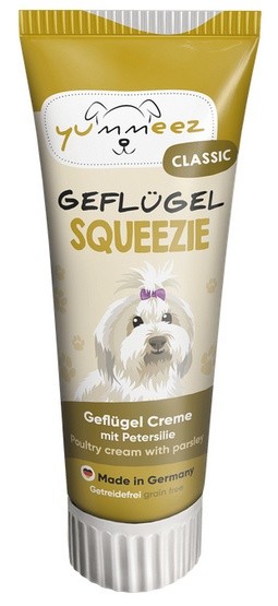 Yummeez Classic Squeezie Drób pasta 75g