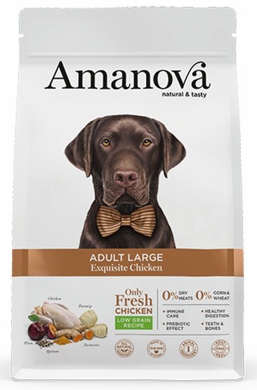 Amanova Dog Adult Large Exquisite Chicken - kurczak 12kg